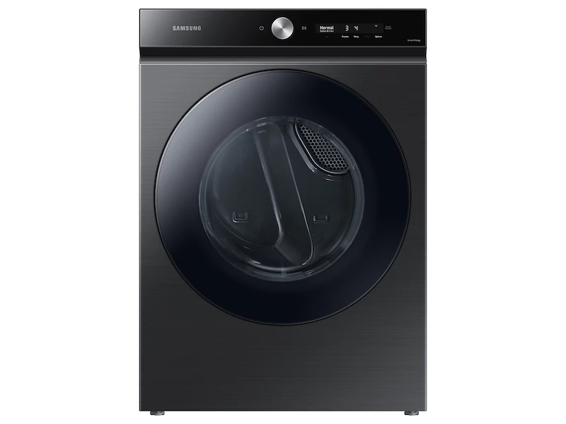 Bespoke 7.6 cu. ft. Ultra Capacity Gas Dryer with Super Speed Dry and AI Smart Dial in Brushed Black DVG53BB8700VA3