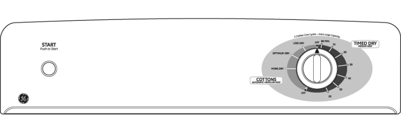 5.8 Cu. Ft. Extra-Large Capacity Electric Dryer DVLR223EGWW