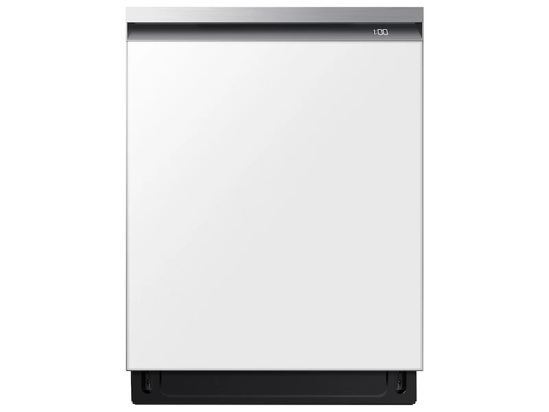 Samsung Bespoke AutoRelease Smart 42dBA Dishwasher with StormWash+™ and Smart Dry in White Glass Other DW80BB707012AA Picture 1