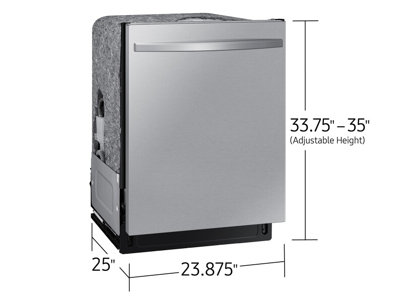 AutoRelease Smart 46dBA Dishwasher with StormWash™ in Fingerprint Resistant Stainless Steel DW80CG5451SRAA