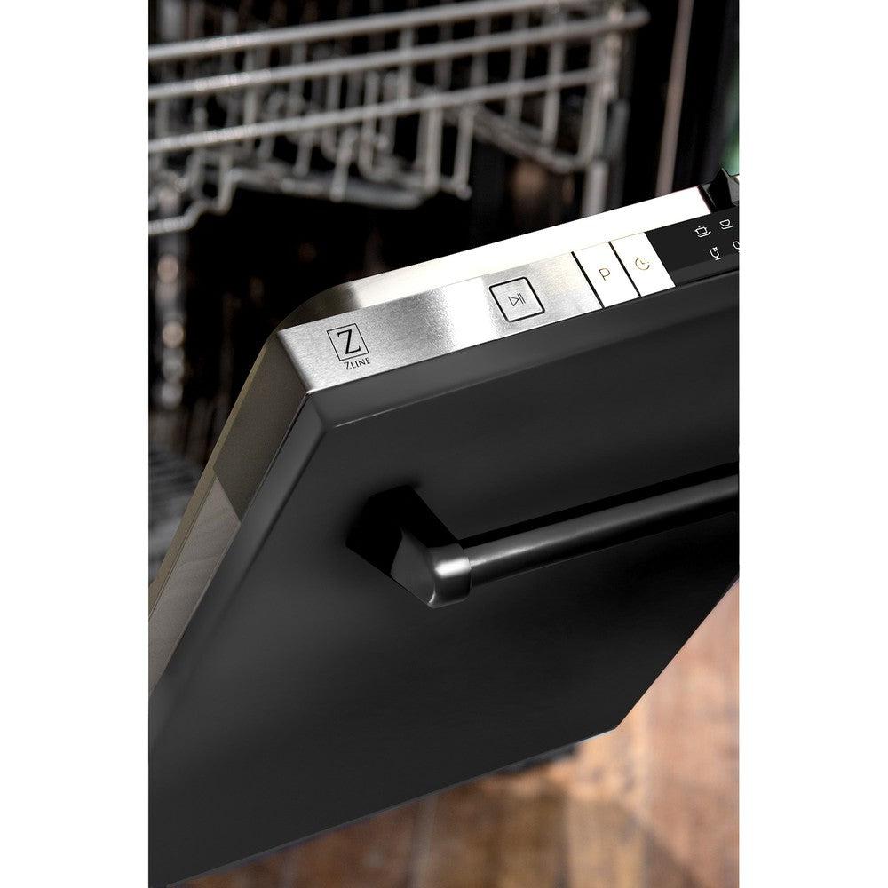 24 in. Stainless Top Control Built-In Dishwasher with Stainless Steel Tub and Traditional Style Handle, 52dBa DWBS24
