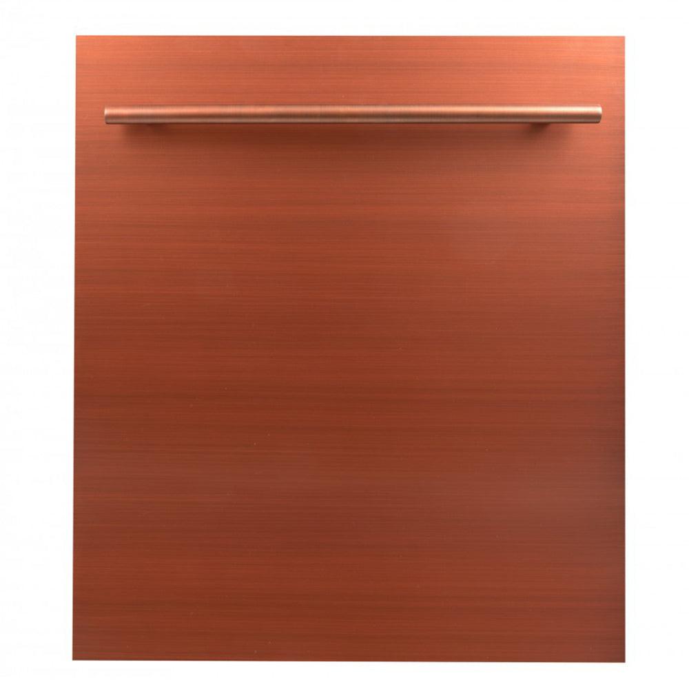 24 in. Copper Top Control Dishwasher with Tub and Modern Style Handle, 52dBa DWC24