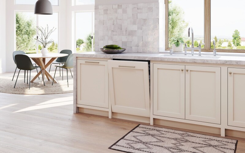 Emerald 24" Top Control Smart Built-In Stainless Steel Tub Dishwasher with 3rd Rack and PowerBoost, 48 dBA DWHD640EPR