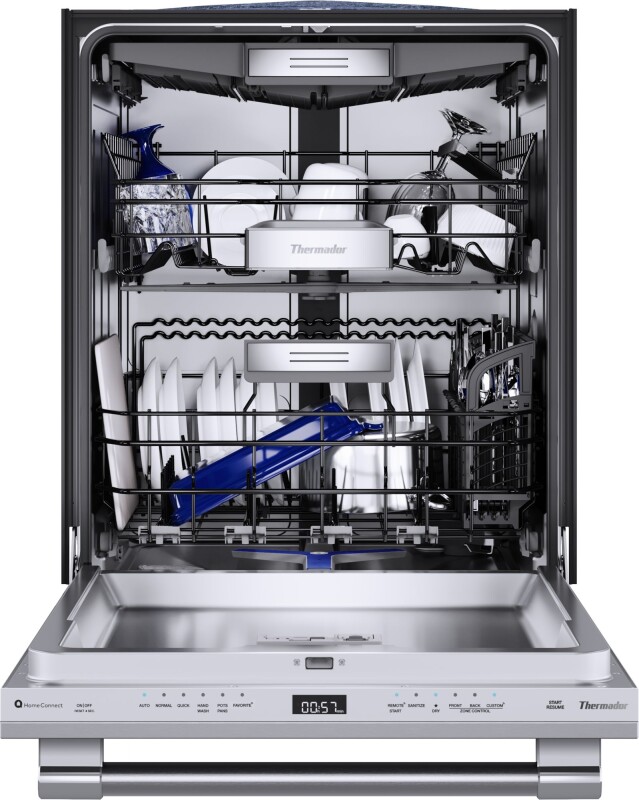 Sapphire 24" Top Control Smart Built-In Tub Dishwasher with 3rd Rack and Interior Light, 42 dBA DWHD661EFP