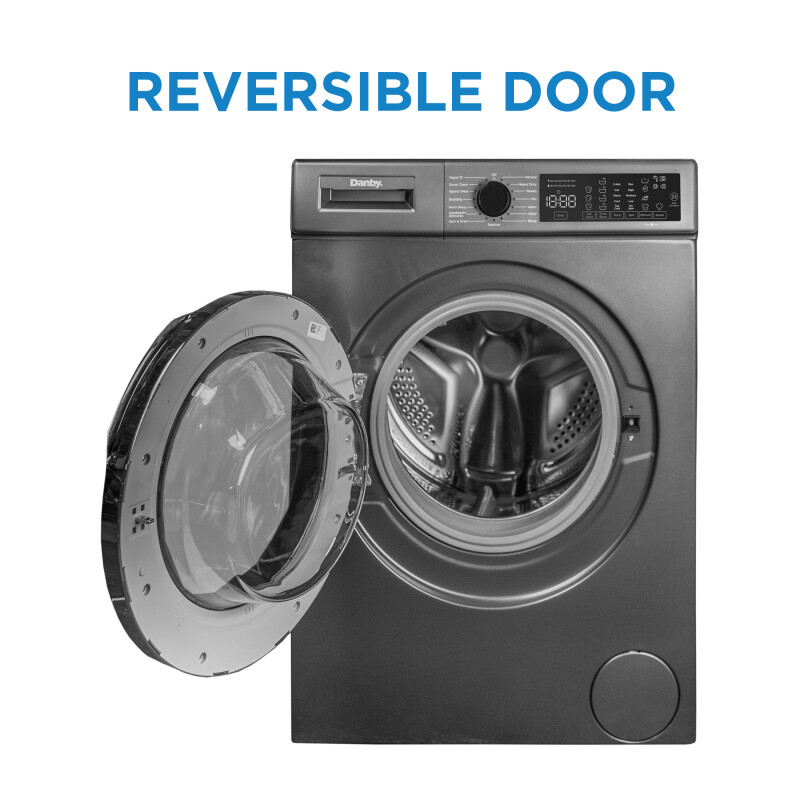 2.2 cu. ft. 24″ Front Load Washing Machine DWM022D1DSDB