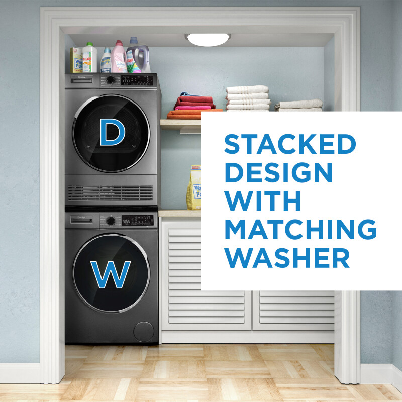 2.2 cu. ft. 24″ Front Load Washing Machine DWM022D1DSDB