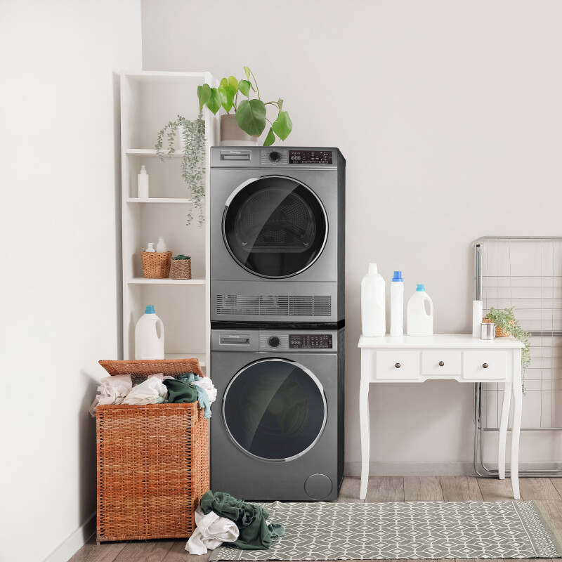 2.2 cu. ft. 24″ Front Load Washing Machine DWM022D1DSDB