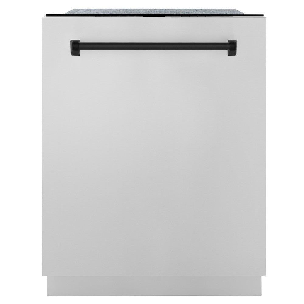 Autograph Edition 24" 3rd Rack Top Control Built-In Tall Tub Dishwasher with Matte Black Handle, 45dBa DWMTZ30424MB