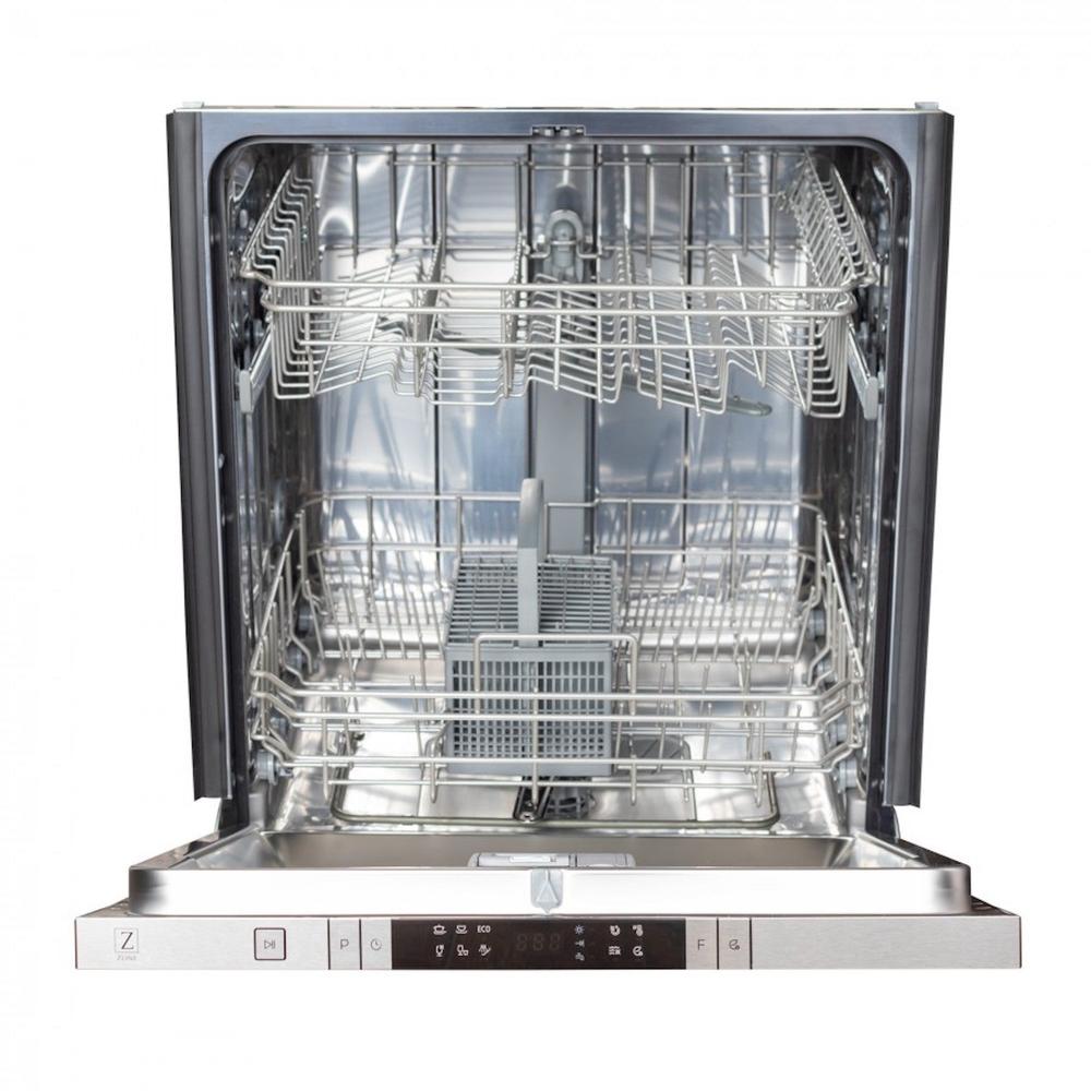 24 in. Fingerprint Resistant Top Control Dishwasher with Tub and Modern Style Handle, 52dBa DWSN24