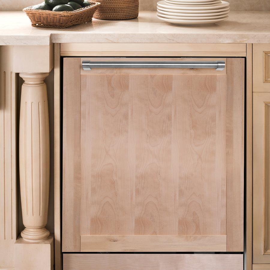 24 in. Unfinished Top Control Built-In Dishwasher with Tub and Traditional Style Handle, 52dBa DWUFH24