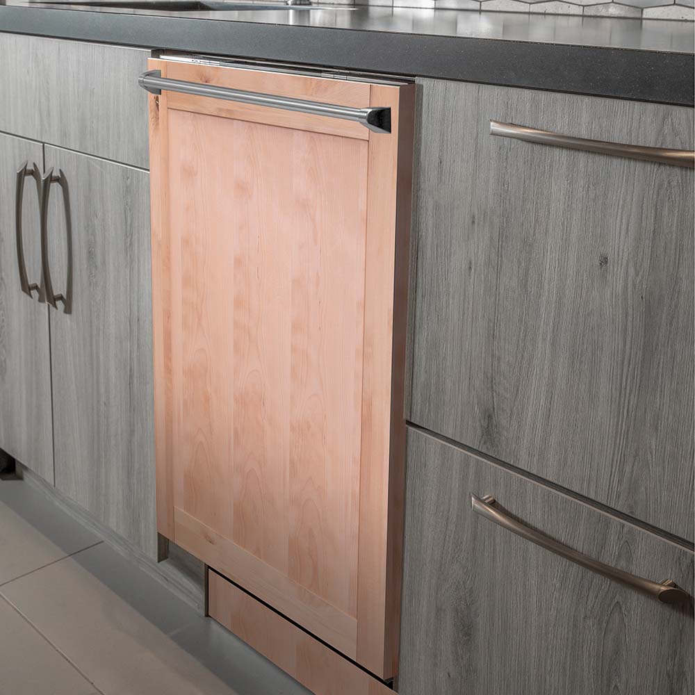 24 in. Unfinished Top Control Built-In Dishwasher with Tub and Traditional Style Handle, 52dBa DWUFH24