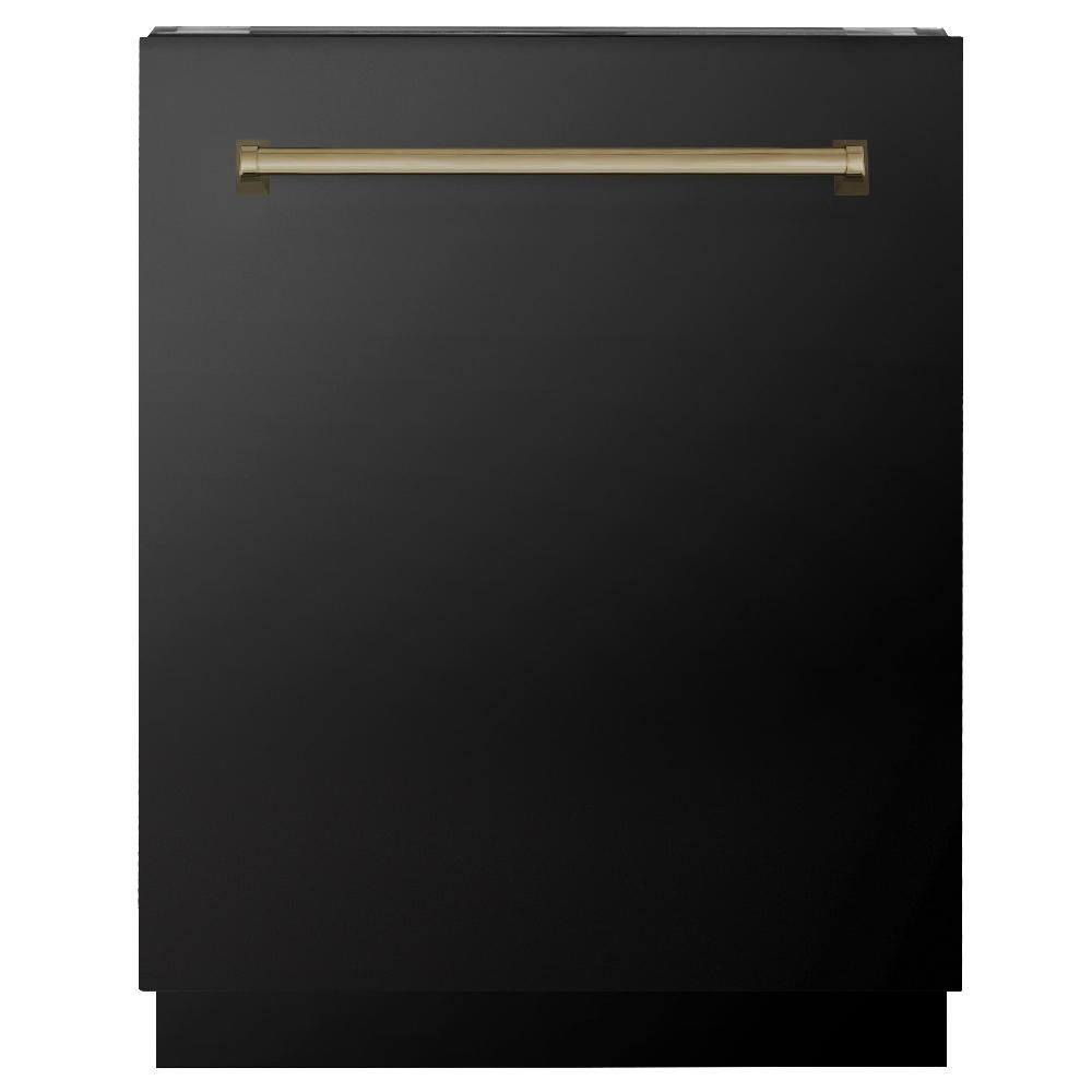 Autograph Edition 24" 3rd Rack Top Control Tall Tub Dishwasher with Champagne Bronze Handle, 51dBa DWVZBS24CB