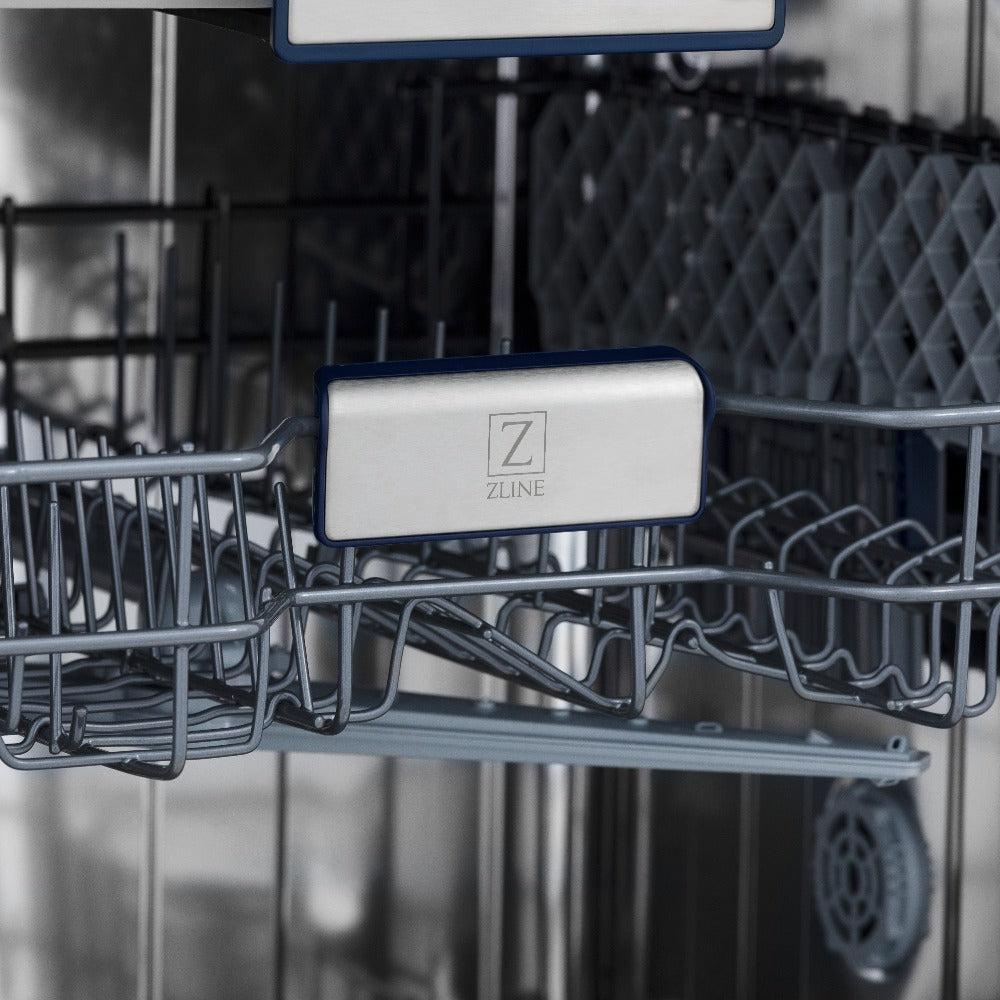 Autograph Edition 24" 3rd Rack Top Control Tall Tub Dishwasher with Champagne Bronze Handle, 51dBa DWVZBS24CB
