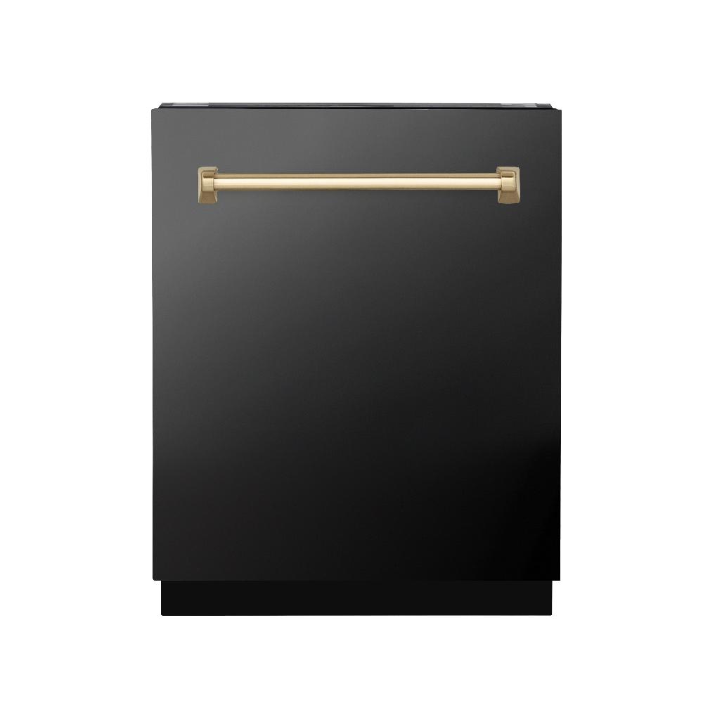Autograph Edition 24" 3rd Rack Top Control Tall Tub Dishwasher with Champagne Bronze Handle, 51dBa DWVZBS24CB