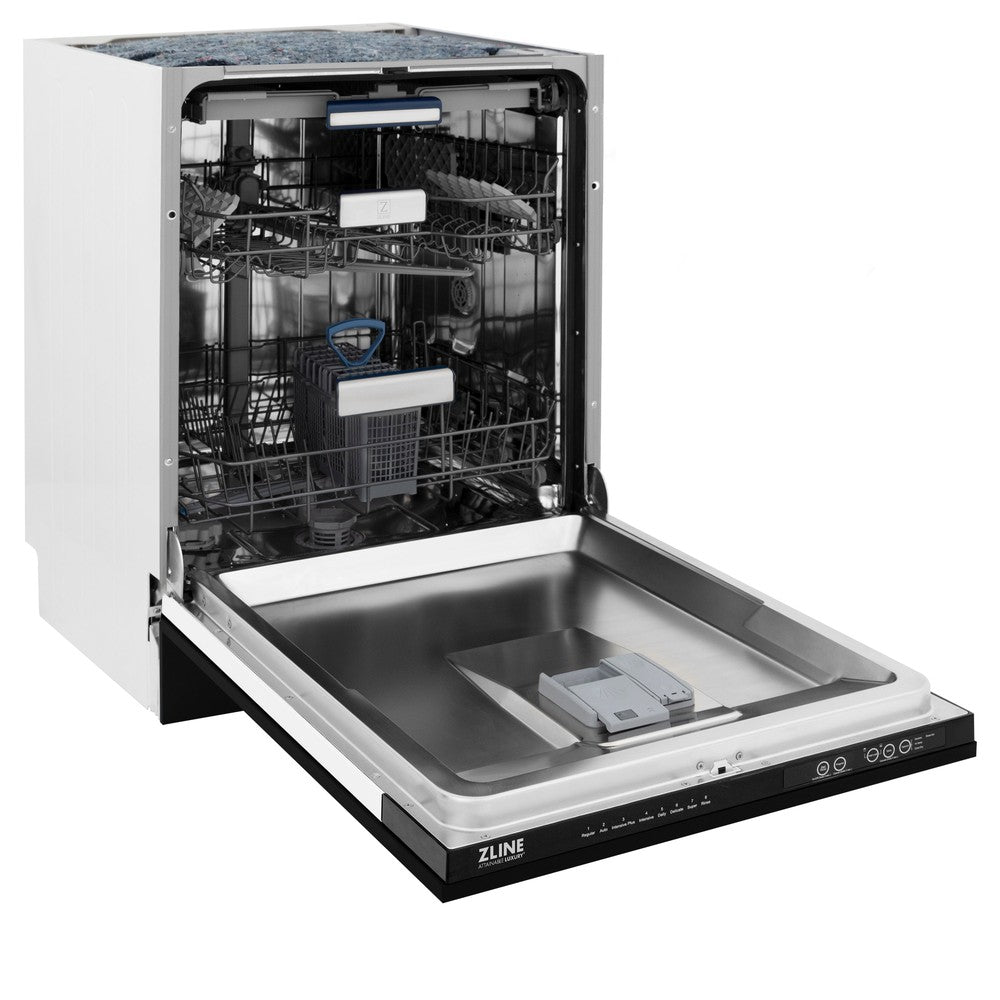 Autograph Edition 24" 3rd Rack Top Control Tall Tub Dishwasher with Champagne Bronze Handle, 51dBa DWVZBS24CB