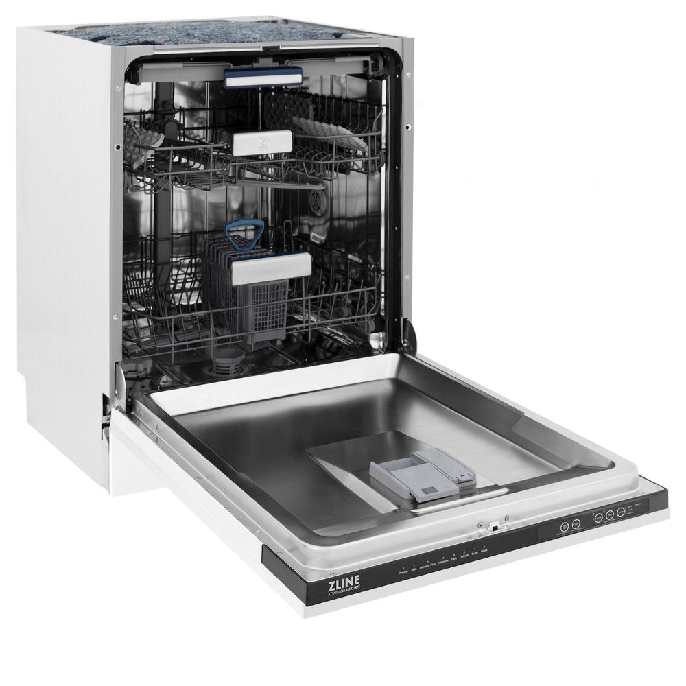 Autograph Edition 24" 3rd Rack Top Control Tall Tub Dishwasher with Matte Black Handle, 51dBa DWVZWM24MB
