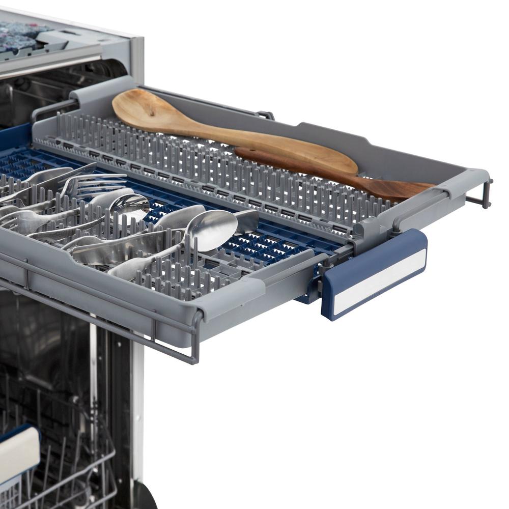 Autograph Edition 24" 3rd Rack Top Control Tall Tub Dishwasher with Matte Black Handle, 51dBa DWVZWM24MB