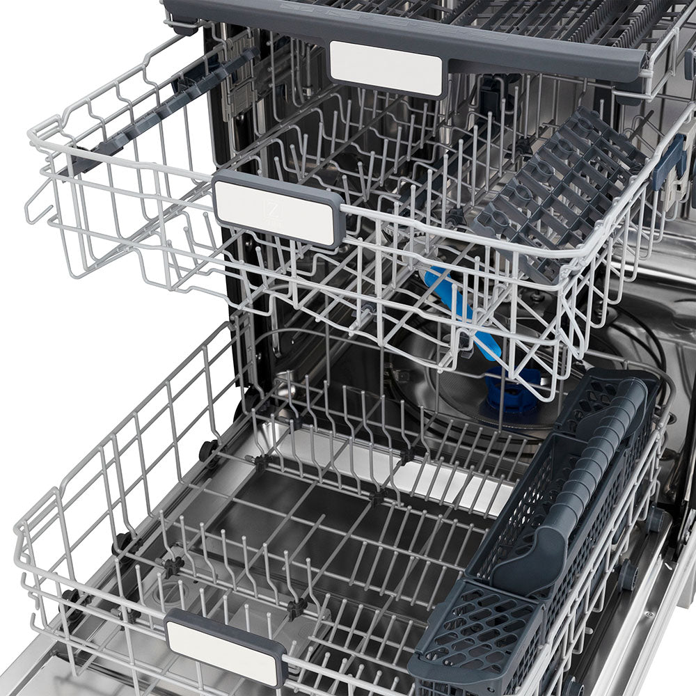 Autograph Edition 24" 3rd Rack Top Control Tall Tub Dishwasher with Matte Black Handle, 51dBa DWVZWM24MB