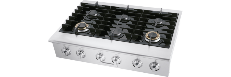 36" Gas Slide-In Cooktop E36GC76PRS