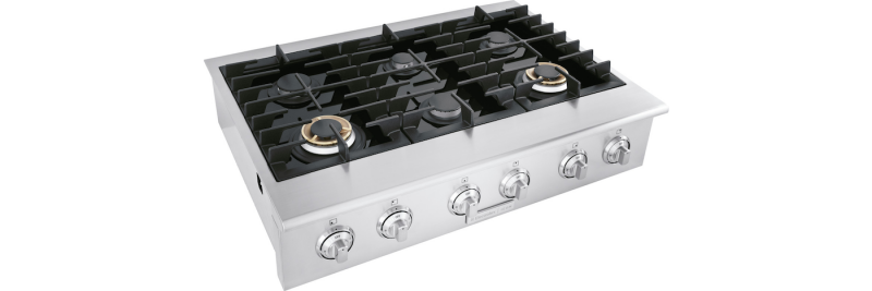 36" Gas Slide-In Cooktop E36GC76PRS