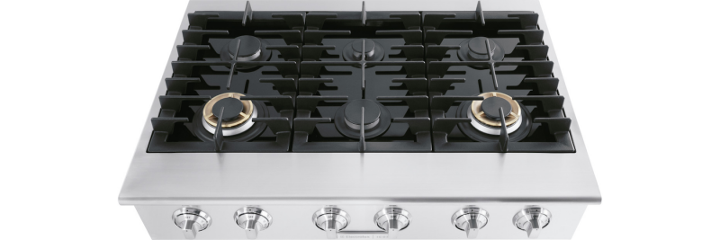36" Gas Slide-In Cooktop E36GC76PRS