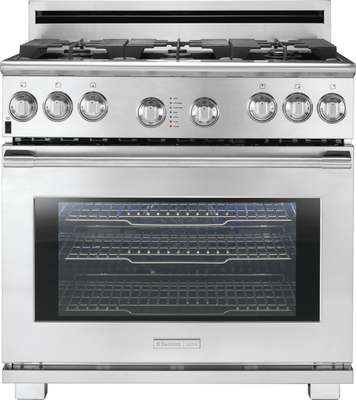 36" Full-Natural Gas Freestanding Range E36GF76JPS
