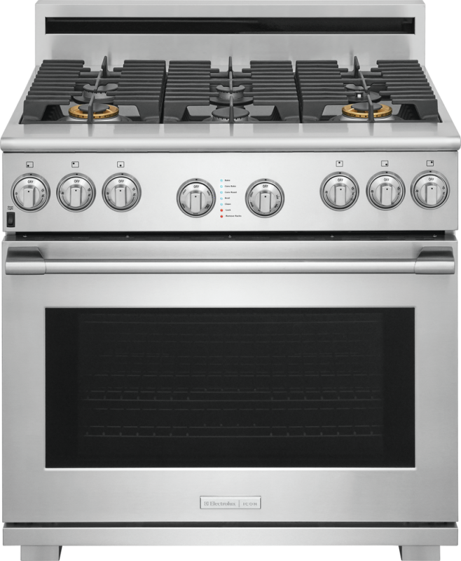 36" Full-Natural Gas Freestanding Range E36GF76TPS