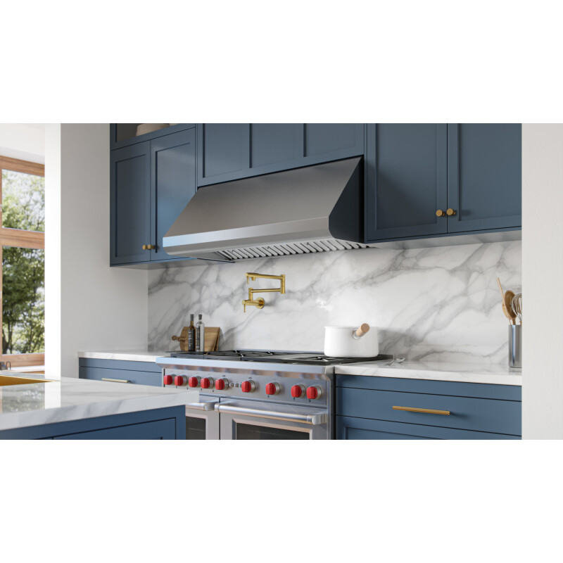 1260 Max Blower 42Inch Canopy Range Hood E6042TSSM