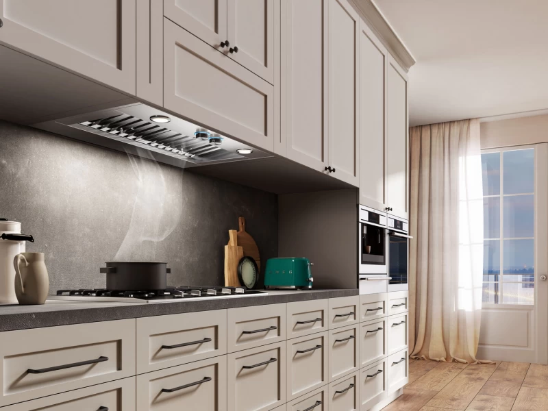 Elica Insert Range Hoods Arezzo 34" SS 1200 CFM Stainless Steel EAR134S4 Picture 1