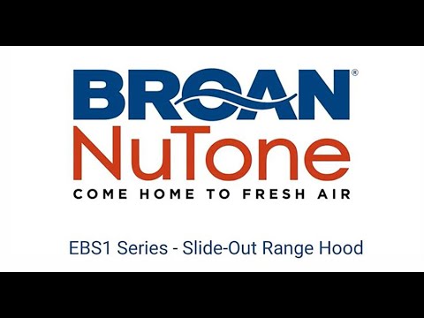 Elite 24-inch Slide-out Range Hood, 400 Max Blower CFM EBS1244SS