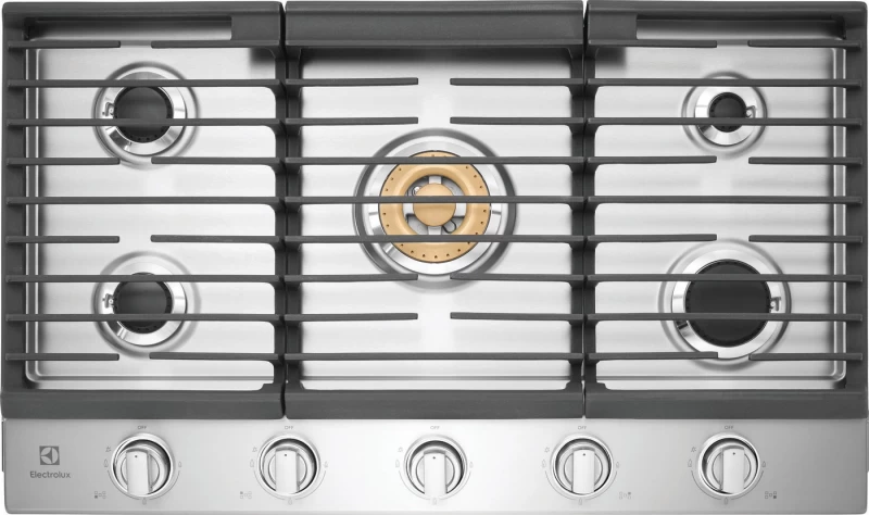Electrolux 36" Gas Cooktop Stainless Steel ECCG3668AS Picture 1