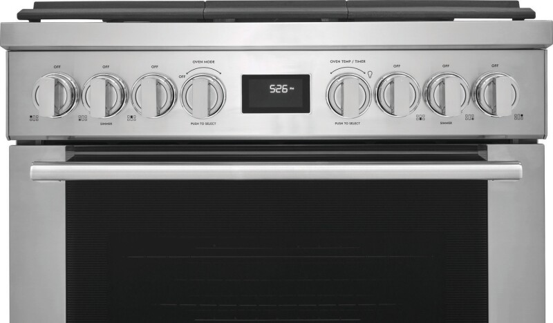 30" Dual-Fuel Freestanding Range ECFD3068AS