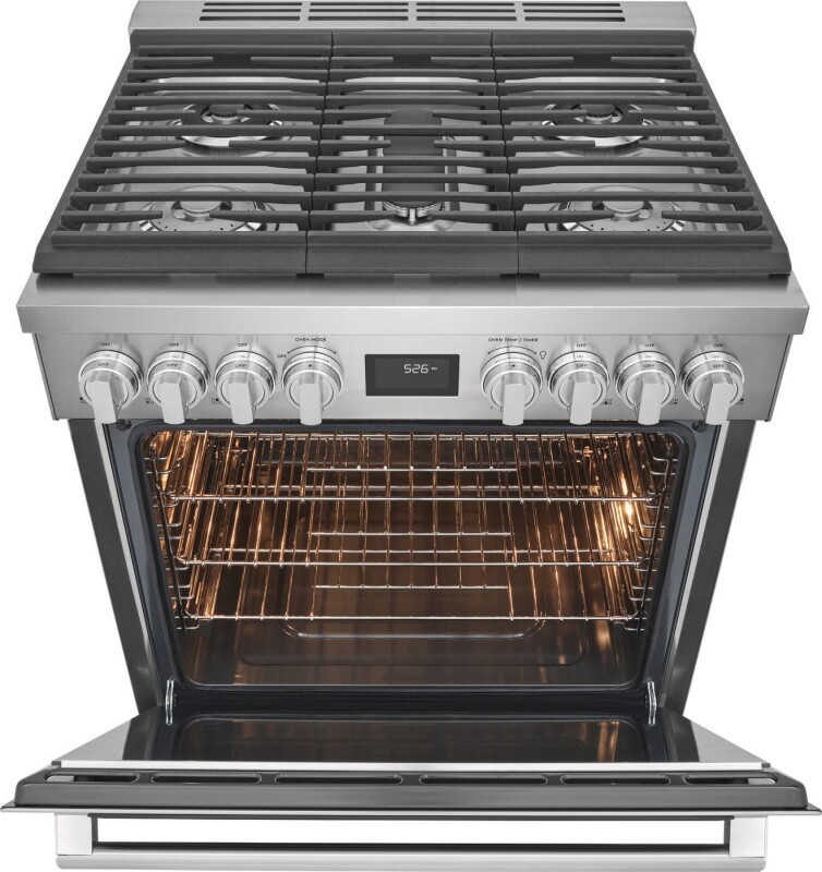 30" Dual-Fuel Freestanding Range ECFD3068AS