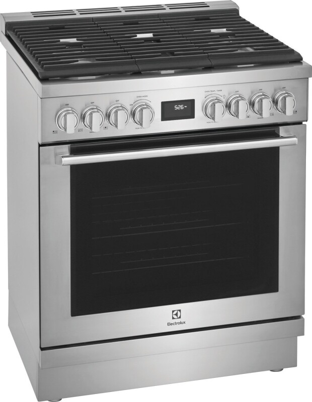 30" Dual-Fuel Freestanding Range ECFD3068AS