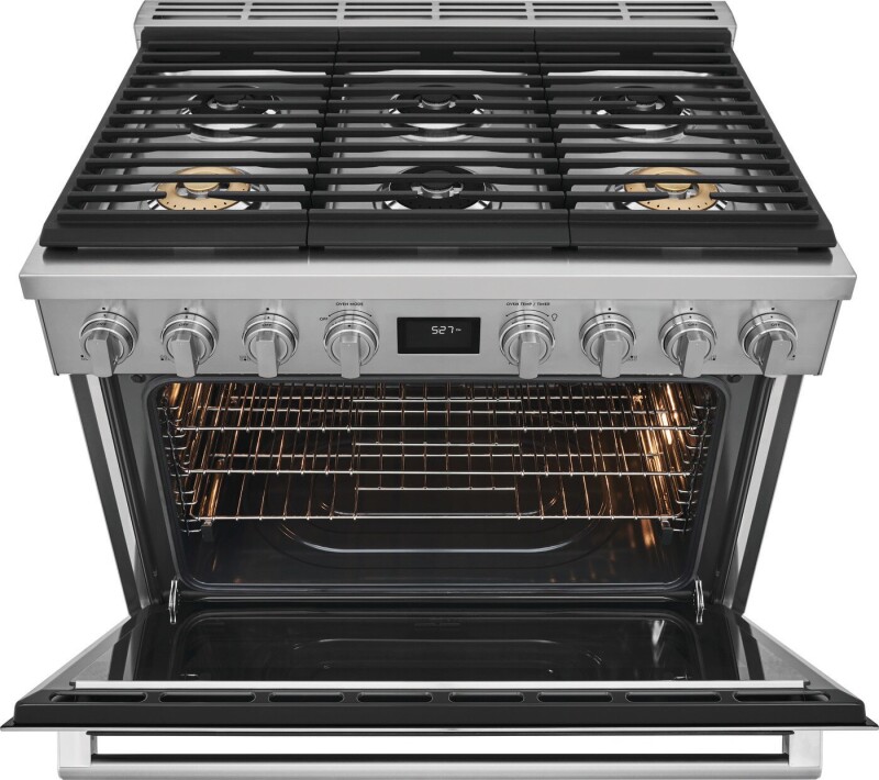 36" Dual-Fuel Freestanding Range ECFD3668AS