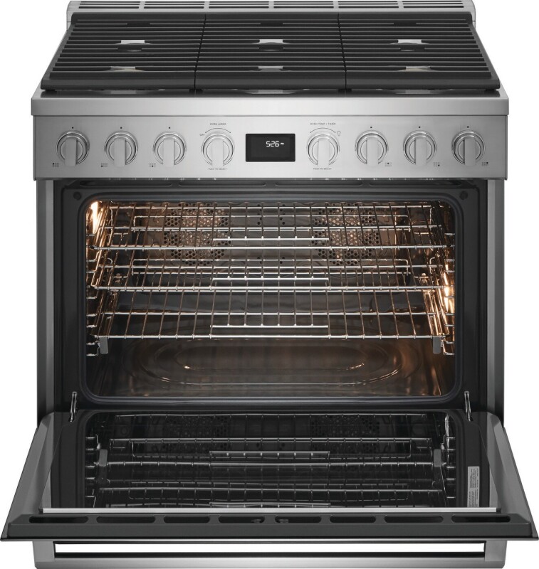 36" Dual-Fuel Freestanding Range ECFD3668AS