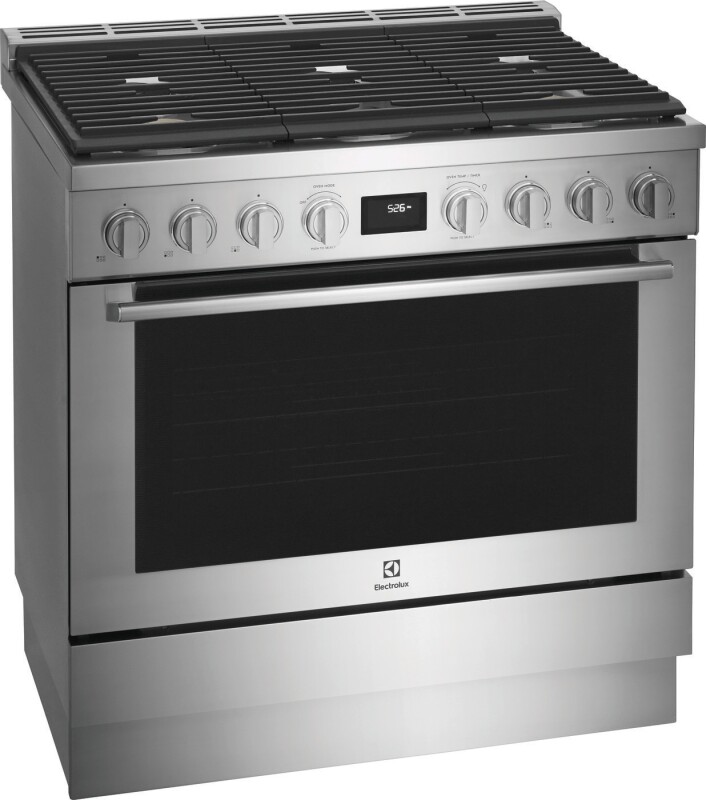 36" Dual-Fuel Freestanding Range ECFD3668AS