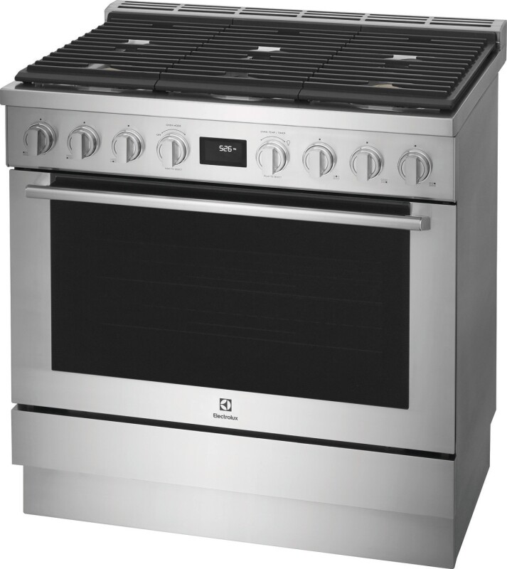 36" Dual-Fuel Freestanding Range ECFD3668AS