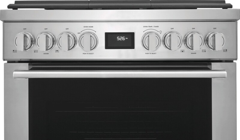 30" Front Control Freestanding Gas Range ECFG3068AS