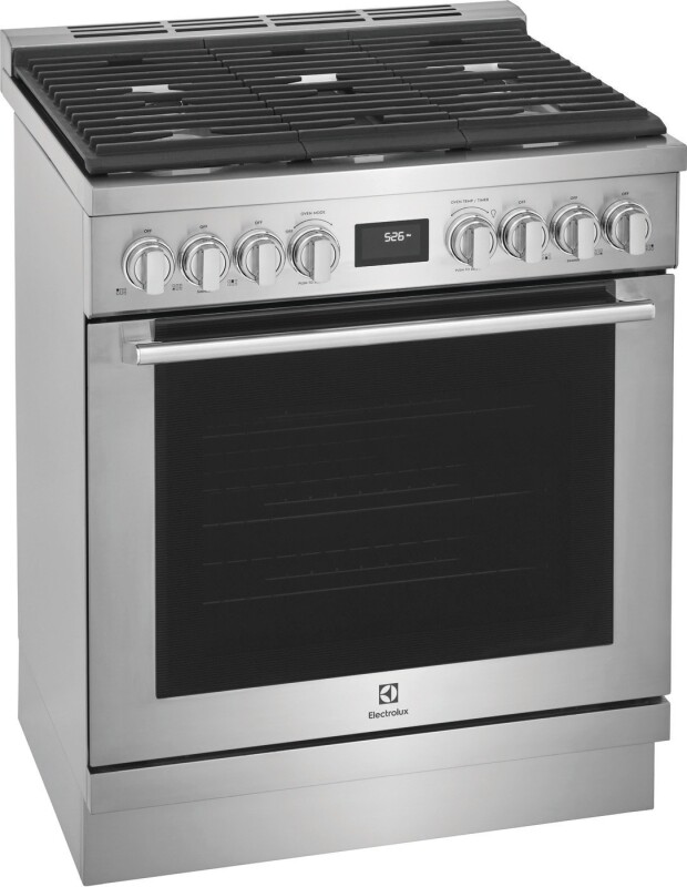 30" Front Control Freestanding Gas Range ECFG3068AS