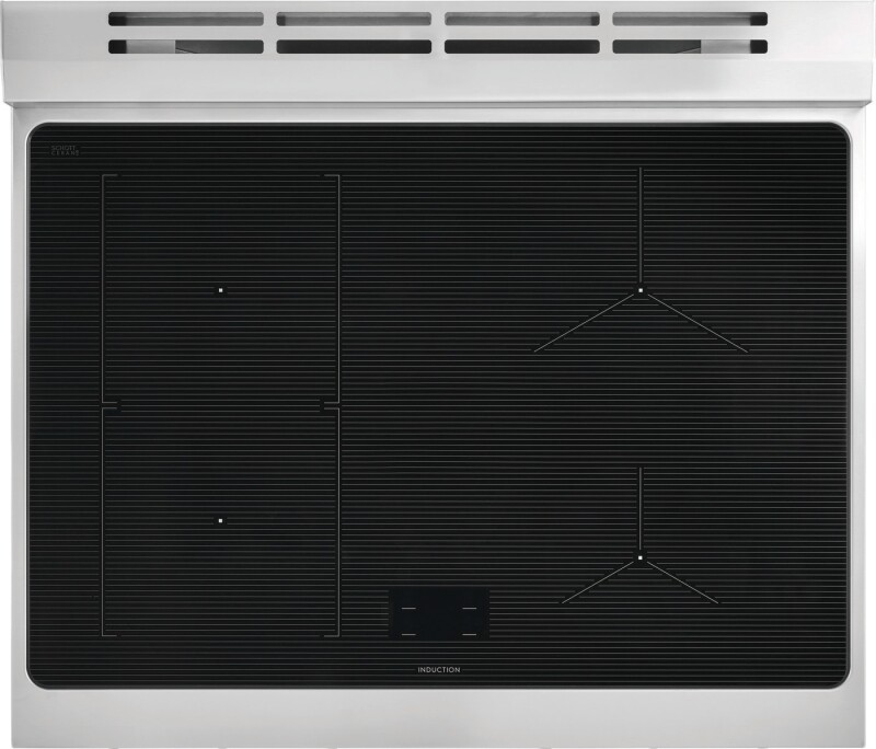 30" Induction Freestanding Range ECFI3068AS