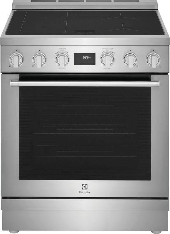 30" Induction Freestanding Range ECFI3068AS