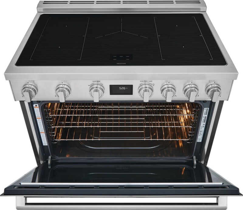 36" Induction Freestanding Range ECFI3668AS