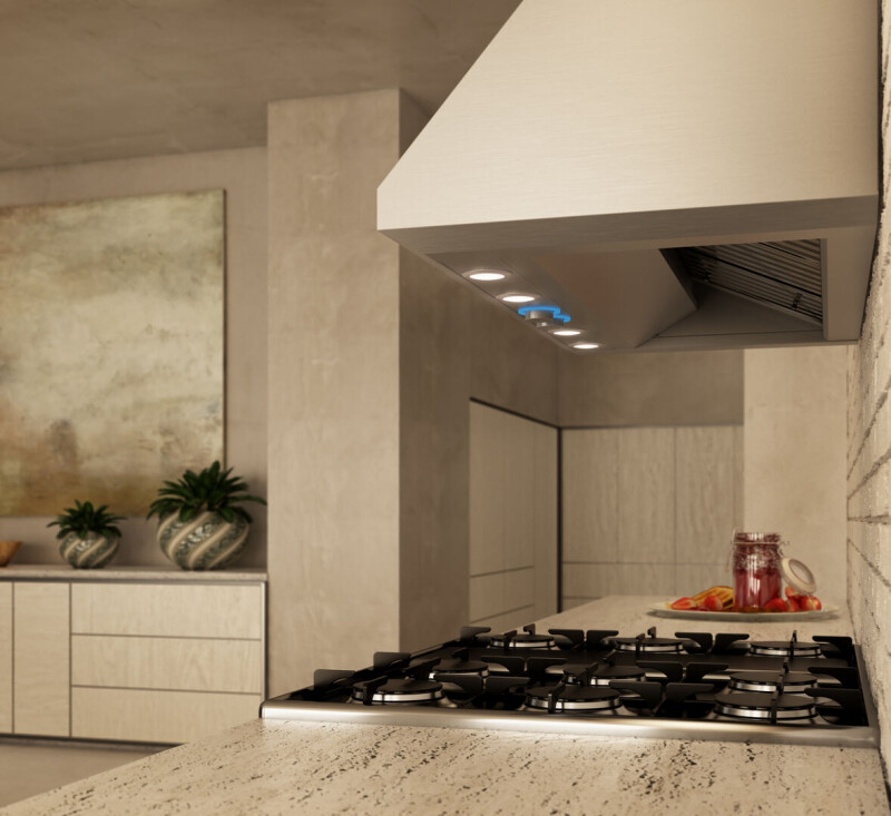 Calabria 36" Wall-mount Range Hood ECL136S4