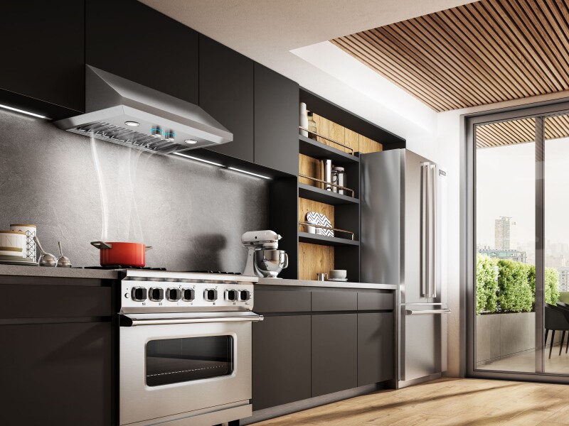 Cervinia 36" Under Cabinet Range Hood ECV636S3