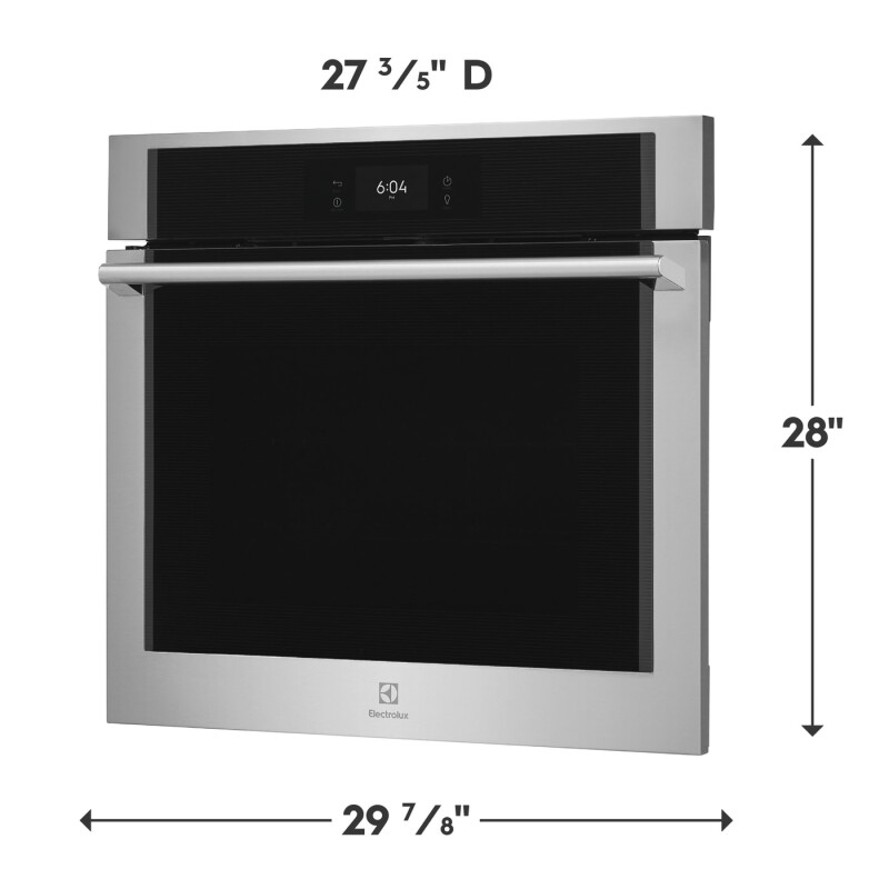 Electrolux 30" Electric Single Wall Oven with Air Sous Vide Stainless Steel ECWS3012AS Picture 1