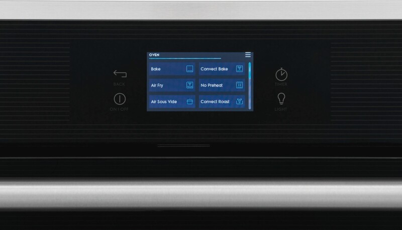 30" Electric Single Wall Oven with Air Sous Vide ECWS3012AS
