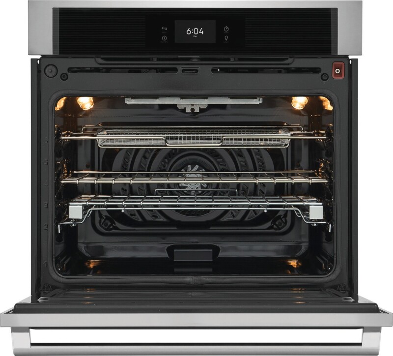 30" Electric Single Wall Oven with Air Sous Vide ECWS3012AS
