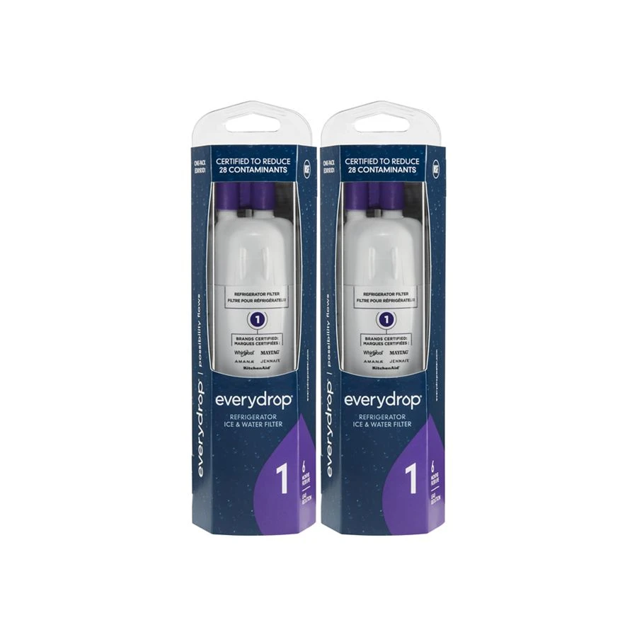 everydrop Refrigerator Water Filter 1 - EDR1RXD1 (Pack of 2) EDR1RXD2