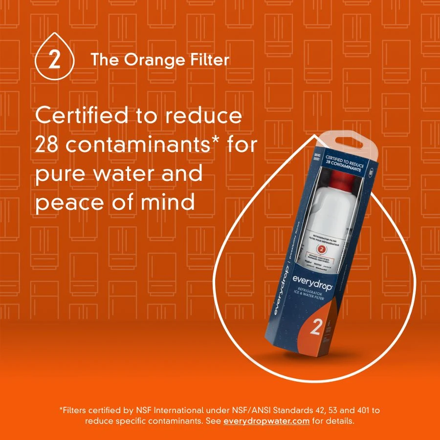 everydrop Refrigerator Water Filter 2 (Pack of 1) EDR2RXD1